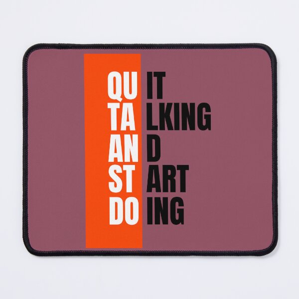Item preview, Quit Talking And Start Doing designed and sold by The Daily Progress.