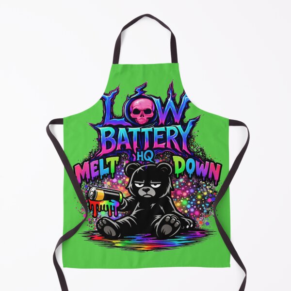 Item preview, LowBattery Meltdown Bear designed and sold by LowBatteryHQ.