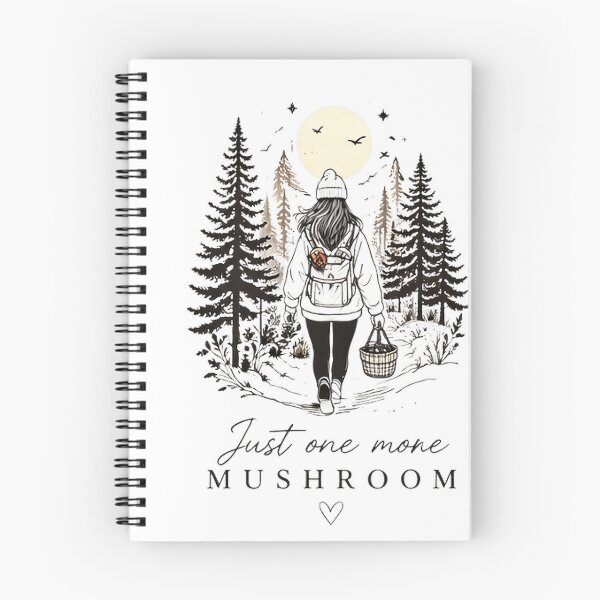 Item preview, Just One More Mushroom – Funny Forager Shirt Nature Lover Gift designed and sold by FunForgeStudio.
