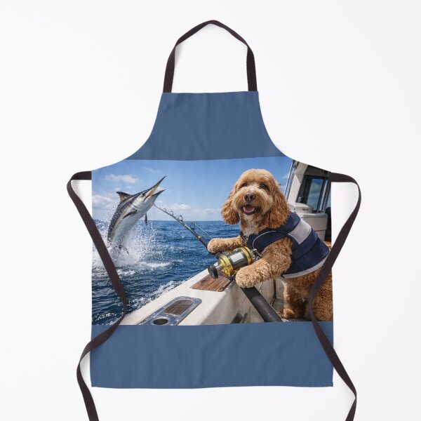 Item preview, Cockapoo Marlin Fisherman at Sea designed and sold by Paul Thompson Photography.
