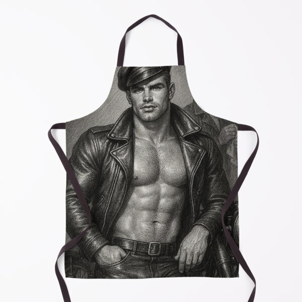 Item preview, Vintage Leather Legends Berlin Bikers Series Raw Leder Pride Tom of Finland Tribute Graphic Design designed and sold by ItsAKinkThing.