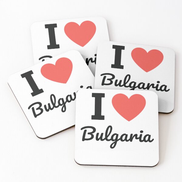 Item preview, I Love Bulgaria | National Pride Typography | Culture, Heritage & Scenic Beauty Design designed and sold by PaintedPixels01.