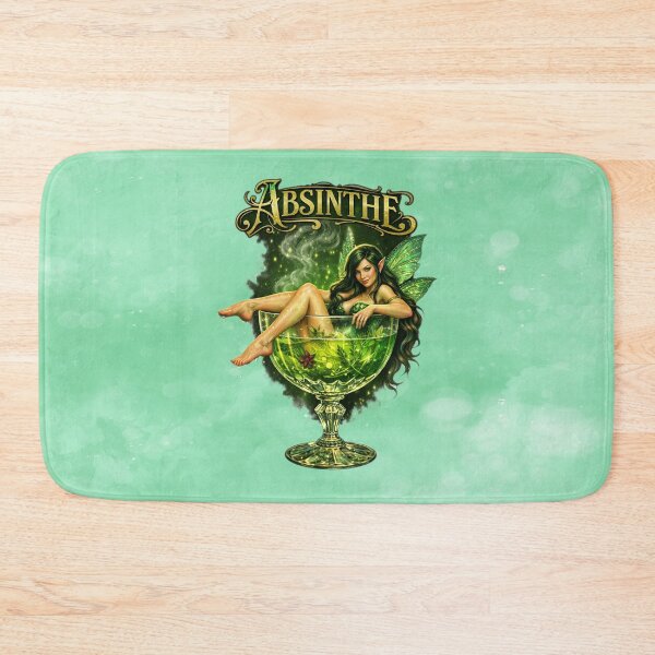 Item preview, Absinthe Fairy Enchantress Green Muse Absinthe Art • Vintage Absinthe Spirit designed and sold by MysticOzzy.