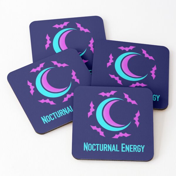 Item preview, Nocturnal Energy Shirt – Futuristic Gothic Moon Art, Neon Blue Violet Glow, Dark Aesthetic Night Design, Modern Cyber Gothic Tee designed and sold by Ditstyle.