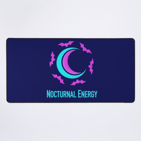 Item preview, Nocturnal Energy Shirt – Futuristic Gothic Moon Art, Neon Blue Violet Glow, Dark Aesthetic Night Design, Modern Cyber Gothic Tee designed and sold by Ditstyle.