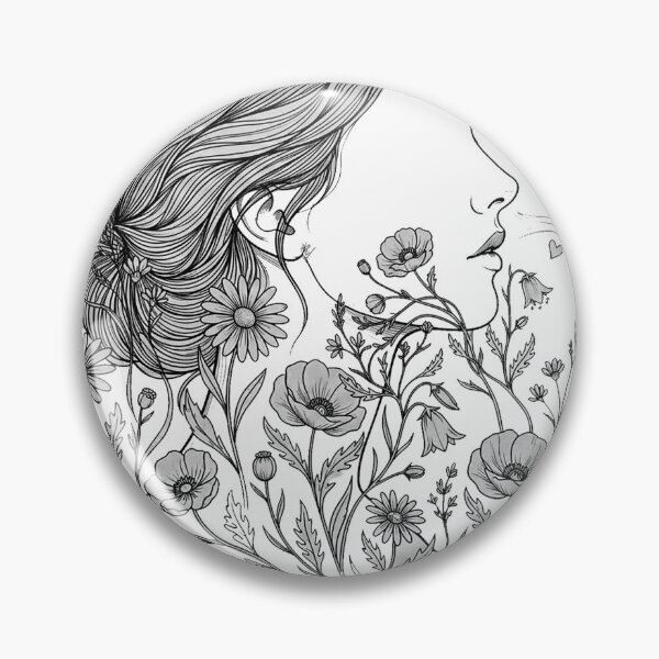 Item preview, Wildflower Woman - Breathe Out Love designed and sold by Reena Doss.