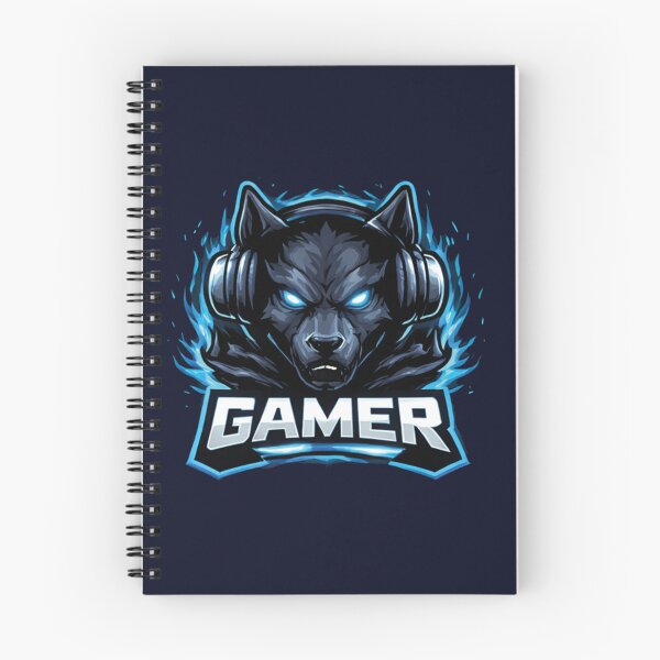 Item preview, Angry Wolf Gamer Mascot Logo – Fierce Esports Gaming Design designed and sold by MerlinWear.
