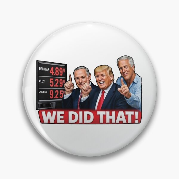 Item preview, We did it! | Gas Sticker | Trump and friends! designed and sold by DarkwingDave.