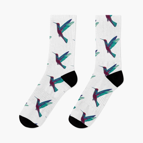 Item preview, Iridescent Teal Maroon Hummingbird - Vibrant Bird in Flight Illustration designed and sold by TheArtOfTreble.