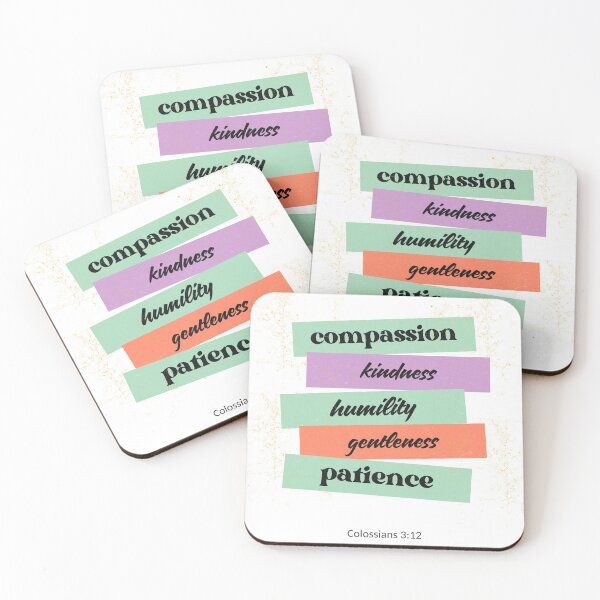 Item preview, Colossians 3 12 Clothe Your Self With Compassion designed and sold by "Positive Vibes & Daily Lifestyle".