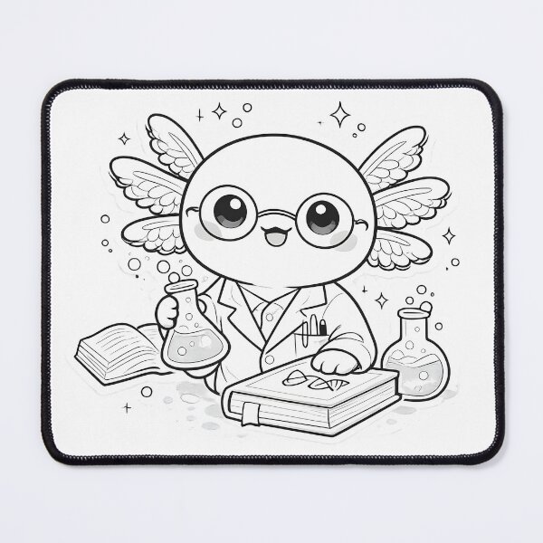 Item preview, Cute Axolotl Scientist Axolotl Cute Art Perfect T-Shirt Gift Idea designed and sold by Divakar Fashion.
