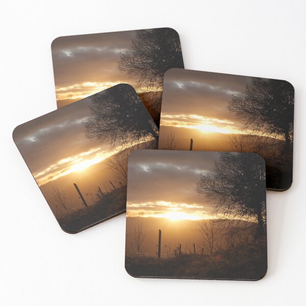 Item preview, A glimmer of hope over the Odenwald: A dramatic sunrise designed and sold by Fapila - Moments & Memories.