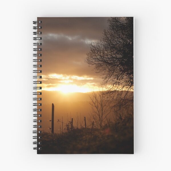 Item preview, A glimmer of hope over the Odenwald: A dramatic sunrise designed and sold by Fapila - Moments & Memories.
