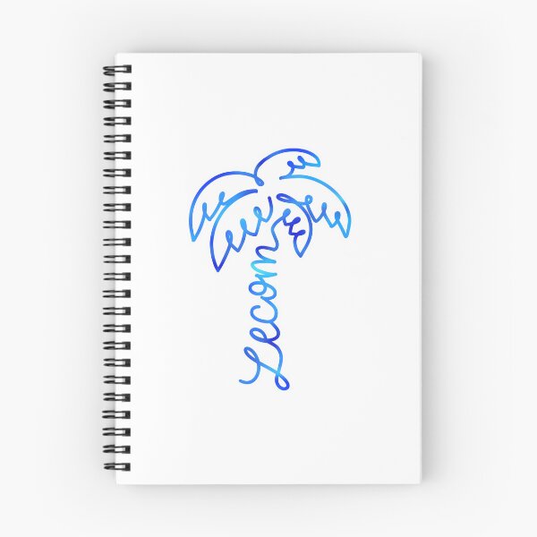 Artikelvorschau, LECOM Palmenlinie blau entworfen und verkauft von GuavaMatcha3.