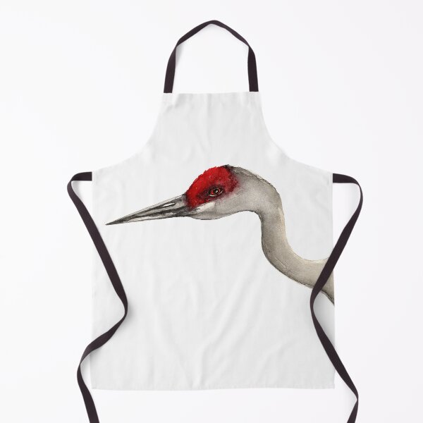 Item preview, Elegant Sandhill Crane Wildlife Watercolor Art Bird Painting designed and sold by littrellart.