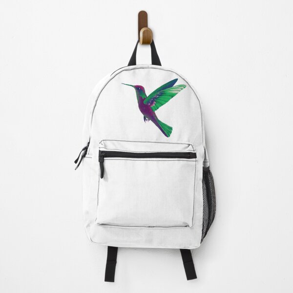 Item preview, Iridescent Purple Green Hummingbird - Vibrant Jewel Bird Illustration designed and sold by TheArtOfTreble.