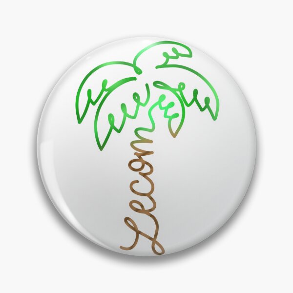 Item preview, LECOM palm tree single line designed and sold by GuavaMatcha3.