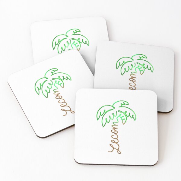 Item preview, LECOM palm tree single line designed and sold by GuavaMatcha3.