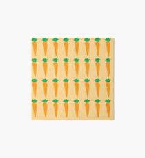 carrots pattern Art Board