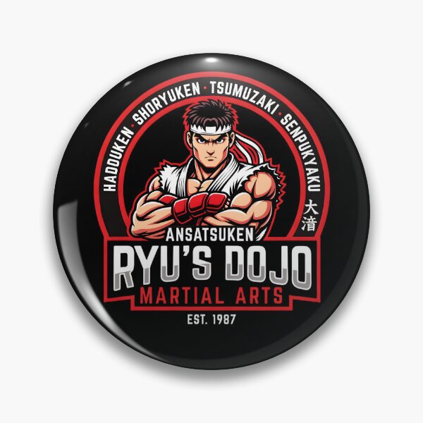 Item preview, Ryu's Dojo: Classic Ansatsuken Karate Street Fighter designed and sold by TshirtsOnline-.
