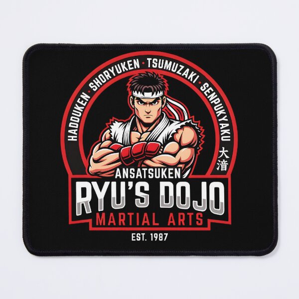 Item preview, Ryu's Dojo: Classic Ansatsuken Karate Street Fighter designed and sold by TshirtsOnline-.
