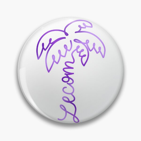 Item preview, LECOM palm tree PURPLE designed and sold by GuavaMatcha3.