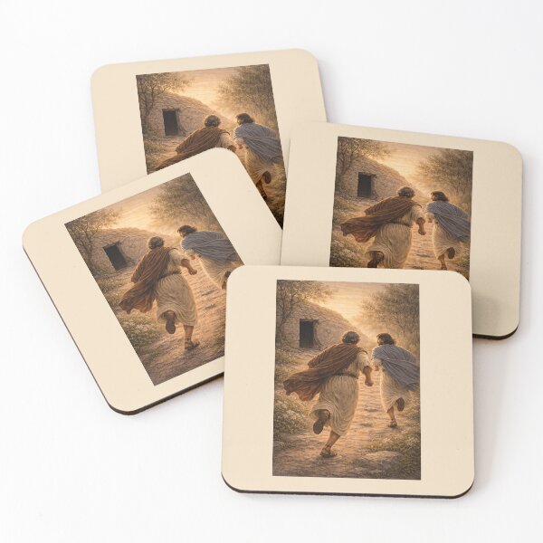 Item preview, Peter and John Run to the Empty Tomb – Easter Morning designed and sold by Novel Works Studio.