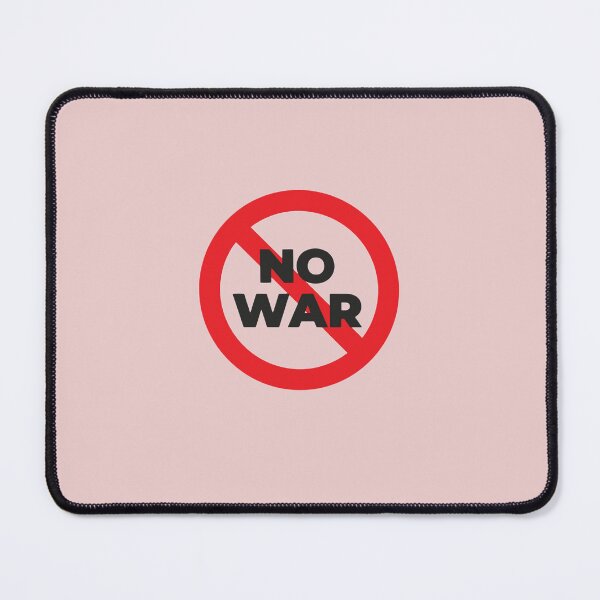 Item preview, No War Prohibited Sign Graphic - Bold Anti-War Activism Design designed and sold by Artsy Corner.