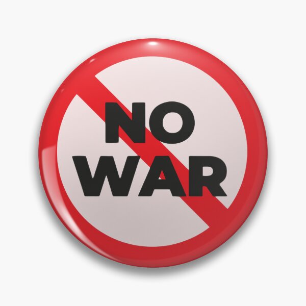 Item preview, No War Prohibited Sign Graphic - Bold Anti-War Activism Design designed and sold by Artsy Corner.