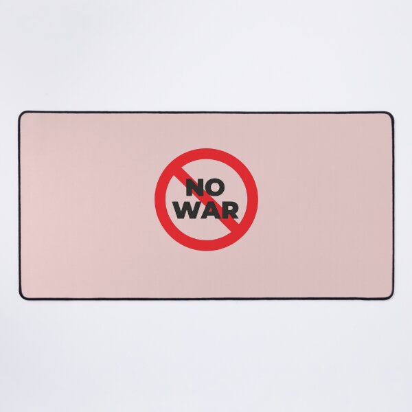 Item preview, No War Prohibited Sign Graphic - Bold Anti-War Activism Design designed and sold by Artsy Corner.
