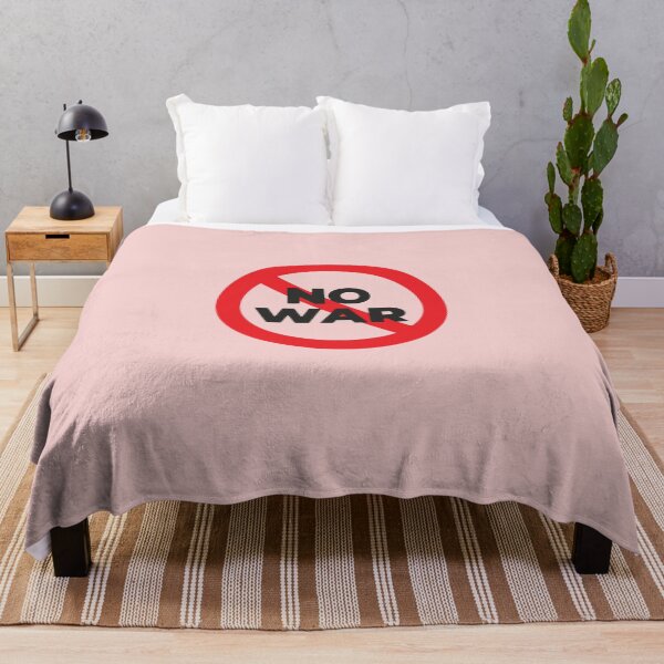 Item preview, No War Prohibited Sign Graphic - Bold Anti-War Activism Design designed and sold by Artsy Corner.