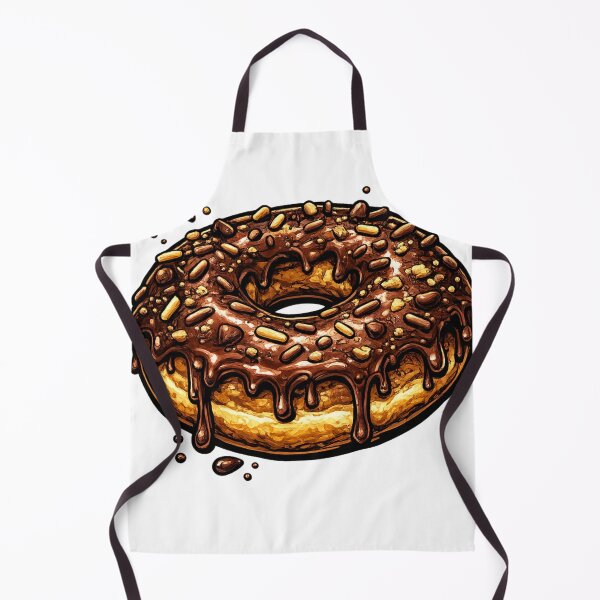 Item preview, Pop Art Chocolate Sprinkle Donut designed and sold by redsharkuk.