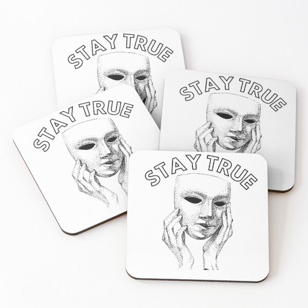 Item preview, STAY TRUE_ motivation T-shirt and gifts designed and sold by SEASTAR2711.