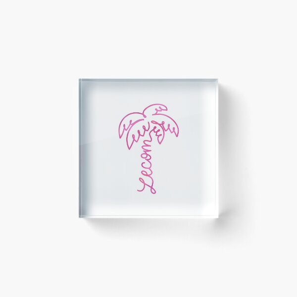 Item preview, LECOM palm tree PINK designed and sold by GuavaMatcha3.