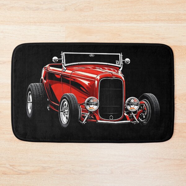 Item preview, 1932 Ford Highboy Roadster – Classic Red Hot Rod Illustration designed and sold by Stinky Lincy's Apparel Company.