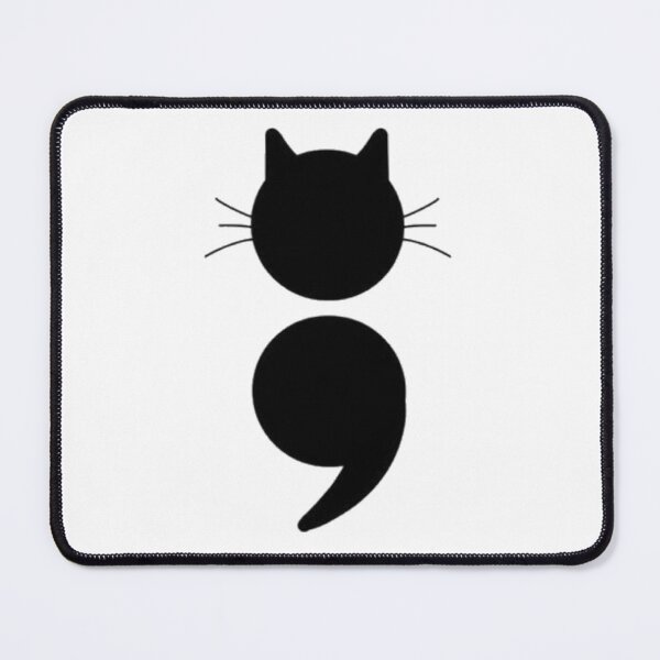 Item preview, The Semicolon Cat designed and sold by The-SilentPlace.