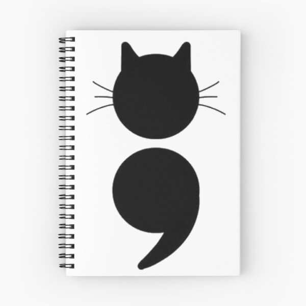 Item preview, The Semicolon Cat designed and sold by The-SilentPlace.