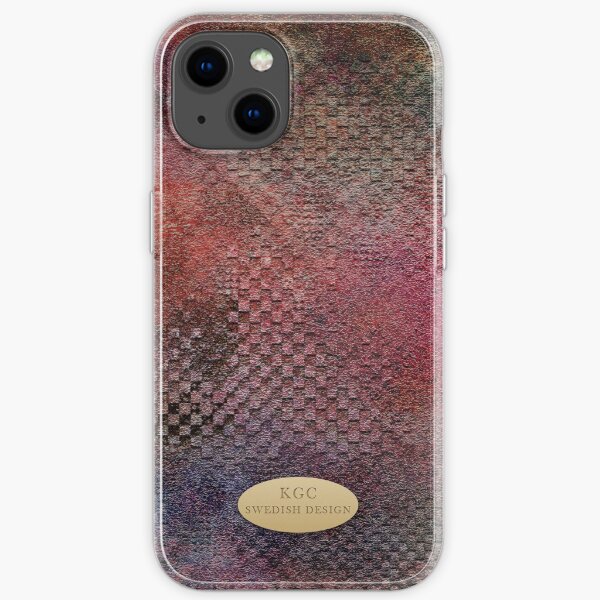 Mobile skins red iPhone Soft Case