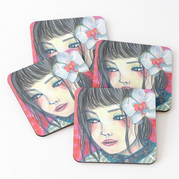 Item preview, Festival Eve - Contemporary Japanese Summer Portrait designed and sold by Kerravan.