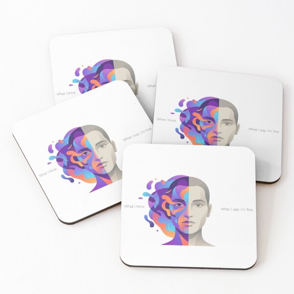 Item preview, Introvert Overthinking Mind vs Reality designed and sold by Quiet Mode Studio.