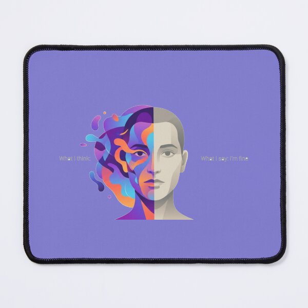 Item preview, Introvert Overthinking Mind vs Reality designed and sold by Quiet Mode Studio.