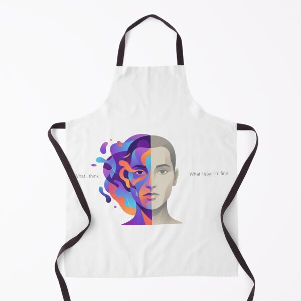 Item preview, Introvert Overthinking Mind vs Reality designed and sold by Quiet Mode Studio.