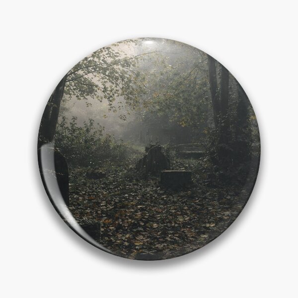 Artikelvorschau, Verwilderter Wald, Friedhof, dunkler Wald, Herbstnebel entworfen und verkauft von chihuahuashower.