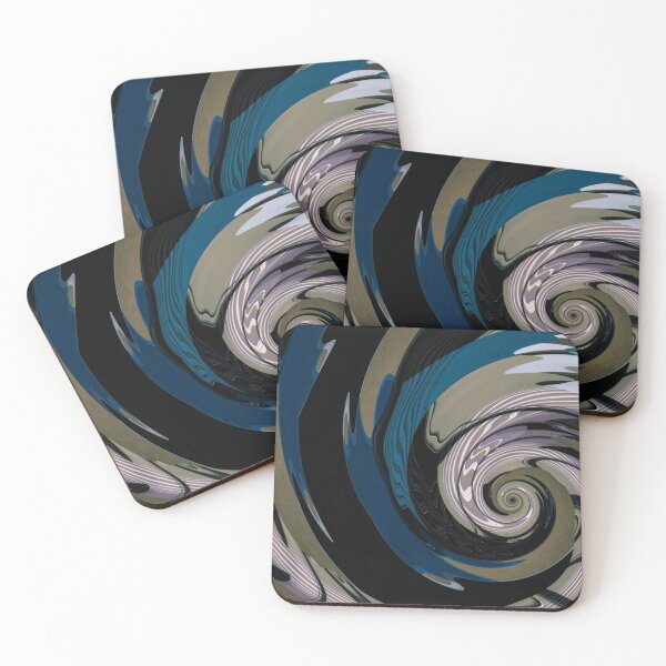 Item preview, Sophisticated Swell Abstract Feature Art by Jenny Meehan 2 designed and sold by Jenny Meehan Art Prints and Patterns  .