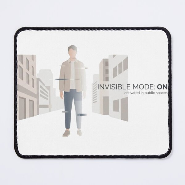 Item preview, Introvert Invisible Mode Activated Design designed and sold by Quiet Mode Studio.