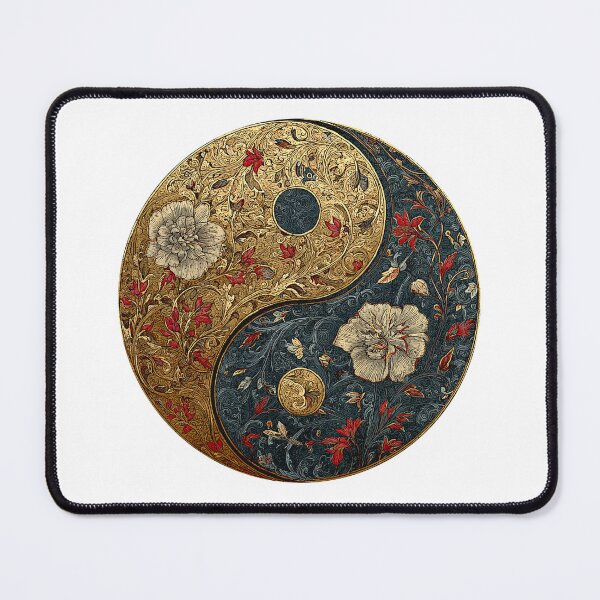 Item preview, Yin Yang Florar Balance Symbol designed and sold by Tomasso76.