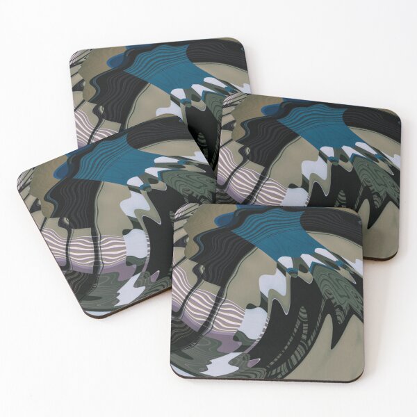 Item preview,  Sophisticated Swell Abstract Feature Art by Jenny Meehan 3 designed and sold by Jenny Meehan Art Prints and Patterns  .