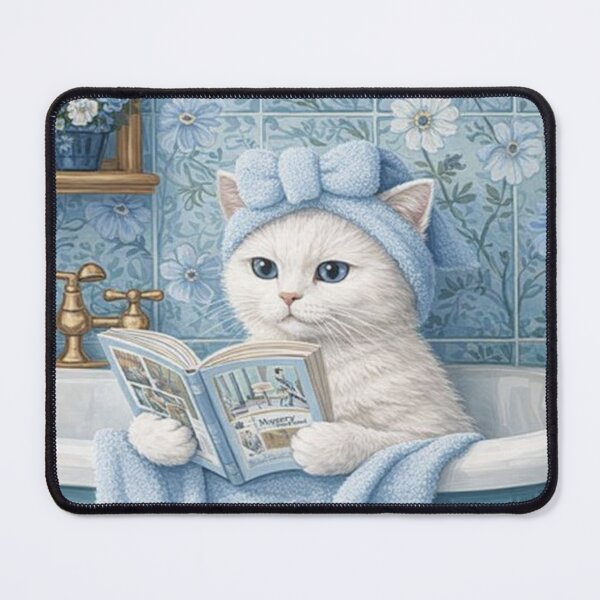 Item preview, Pure Relaxation – With Cat & Book designed and sold by iamdesigns14.