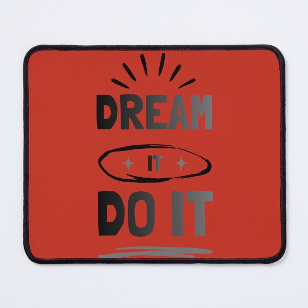 Item preview, Dream It Do It Motivational Badge Design designed and sold by The Daily Progress.