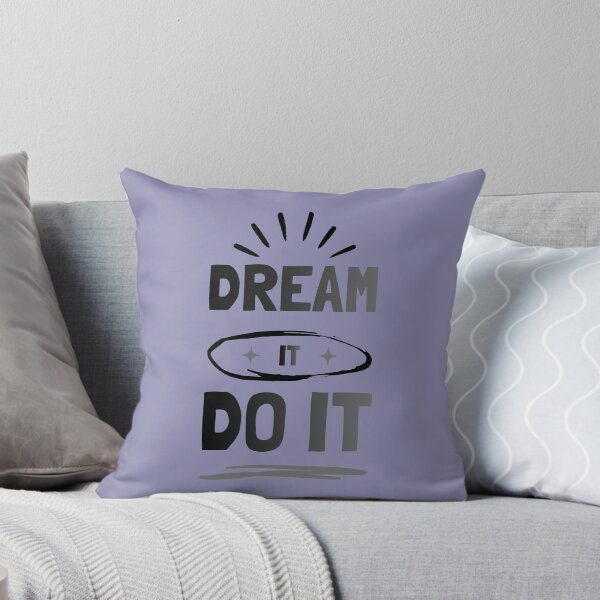Item preview, Dream It Do It Motivational Badge Design designed and sold by The Daily Progress.
